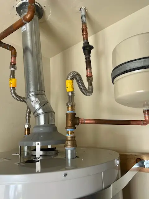 Water heater installation and plumbing repair in Ellicott